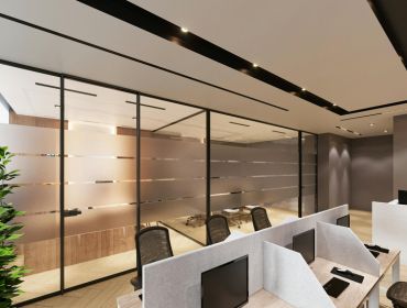Office Glass Partitions Dubai